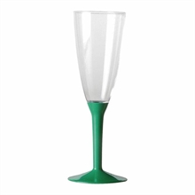BICCHIERI FLUTE VERDE 20 PZ