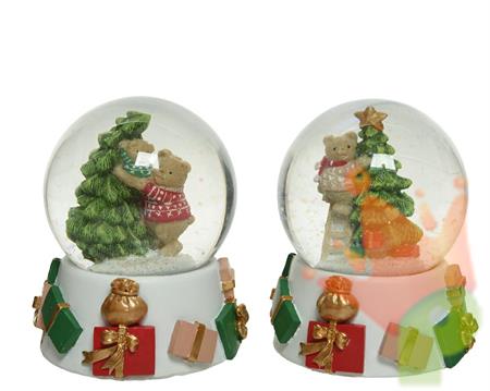 BOULE DE NEIGE CON ORSETTO