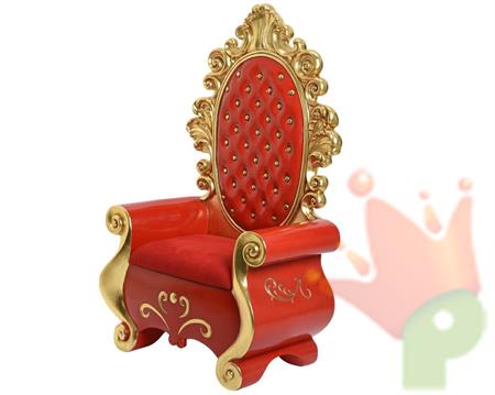 TRONO DI BABBO NATALE 101X56X162CM
