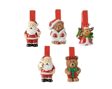 MOLLETTE CON FIGURE NATALIZIE 2X4,5CM 8PZ