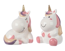 UNICORNO 10X10,2X15CM BIANCO