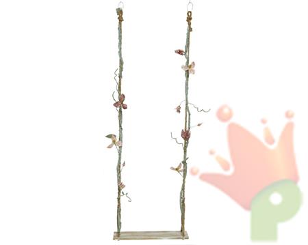 ALTALENA IN COMPENSATO CON FOGLIE