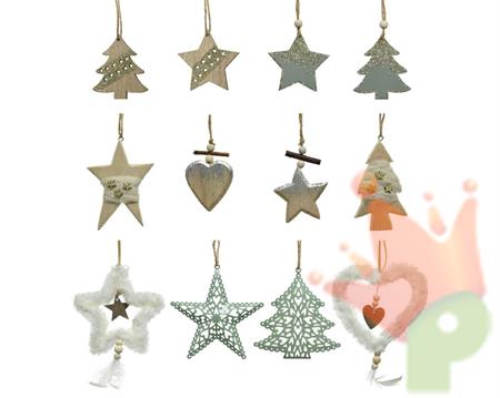 ALBERO/STELLA/CUORE DA APPENDERE