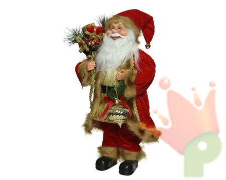 BABBO NATALE 30CM ROSSO