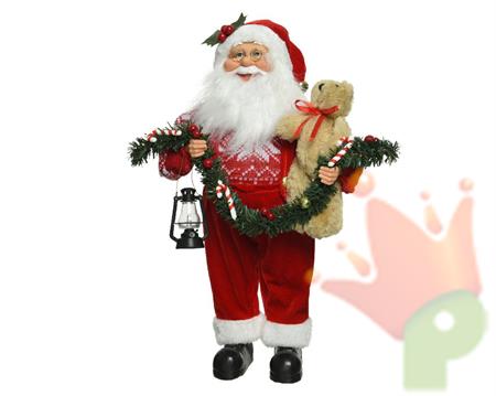 BABBO NATALE 60CM ROSSO