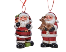 BABBO NATALE DA APPENDERE 5X5X9CM