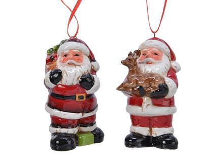 BABBO NATALE DA APPENDERE 5X5X9CM