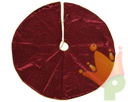 COPRIBASE PER ALBERO 120CM ROSSO SCURO