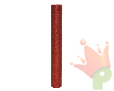 RUNNER 35X200CM ROSSO GLITTER