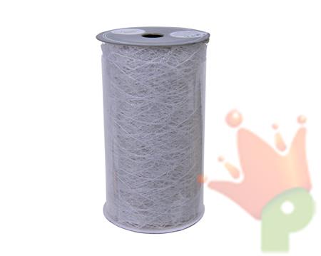NASTRO BIANCO GLITTERATO  12,7X270 CM