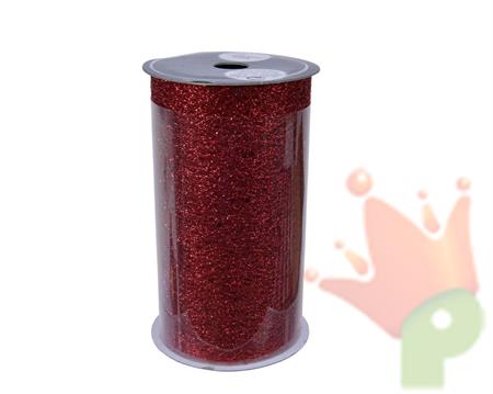 NASTRO 12,7X270CM ROSSO GLITTER