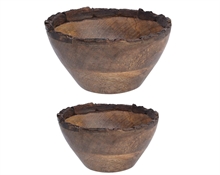 CIOTOLA LEGNO 15,5X8,5CM NATURALE