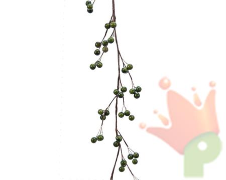 RAMO 130CM CON BACCHE VERDI