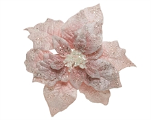 STELLA DI NATALE 26X7CM ROSA