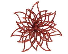 STELLA DI NATALE 14X5CM ROSSO