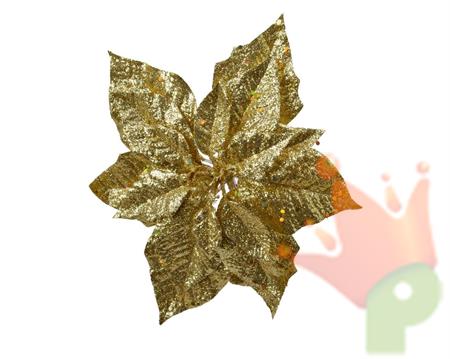 STELLA DI NATALE 23X7CM ORO
