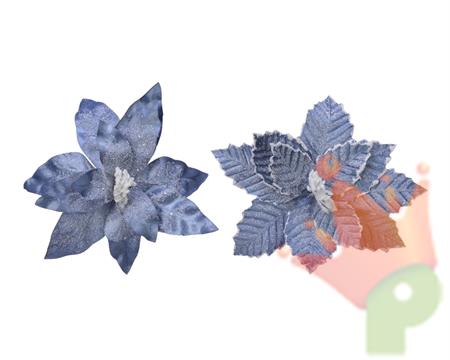 STELLA DI NATALE 34X6 CM BLU