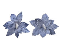 STELLA DI NATALE 34X6 CM BLU