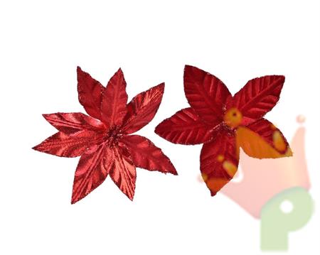 STELLA DI NATALE 11X2CM ROSSO