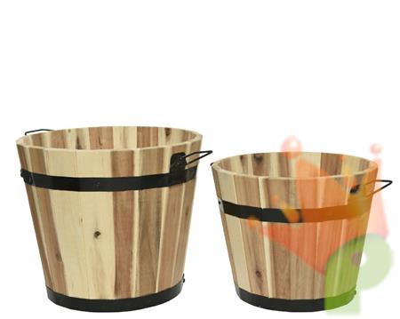 SECCHIO 35X30CM LEGNO NATURALE