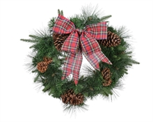 FUORI PORTA 75CM CON FIOCCO SCOZZESE