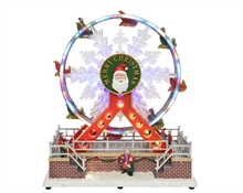 RUOTA PANORAMICA 17X29X31CM 30LED SUONO E MOVIMENTO N50