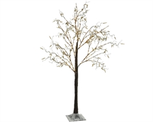 ALBERO DI NOCCIOLE 125CM 150 LED BIANCO CALDO