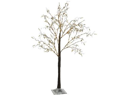 ALBERO DI NOCCIOLE 125CM 150 LED BIANCO CALDO