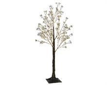 ALBERO FIORITO 100CM 150 LED BIANCO CALDO