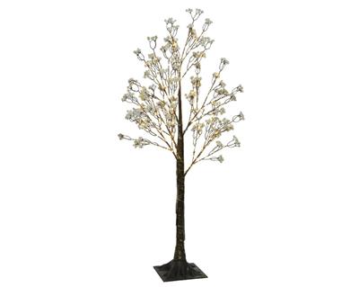 ALBERO FIORITO 100CM 150 LED BIANCO CALDO
