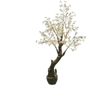 ALBERO FIORITO 165CM 450LED BIANCO CALDO