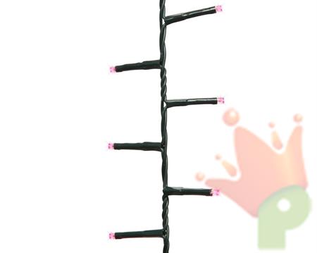 LUCI DI NATALE COMPACT 750 LED ROSA
