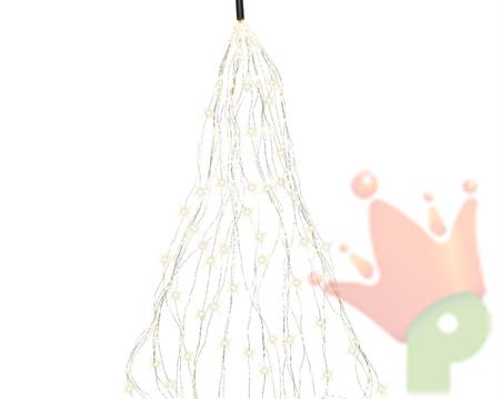 LUCI DI NATALE A RAMO 408 LED BIANCO CALDO