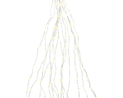 CATENA LUCI 210CM 672LED BIANCO CALDO