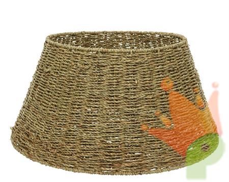 COPRIPIEDE RATTAN 57X28CM NATURALE