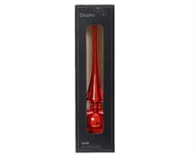 PUNTALE PER ALBERO 6X26CM ROSSO