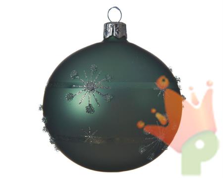 PALLINA PER ALBERO 8CM VERDE