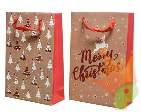 BUSTA REGALO 18X50X72CM MARRY CHRISTMAS
