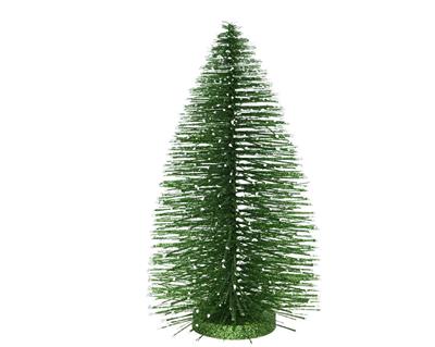 ALBERO IN PLASTICA 16X35CM VERDE GLITTER