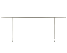 TELAIO IN FERRO 250X100CM