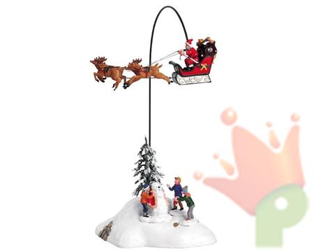 BABBO NATALE STA ARRIVANDO IN CITTA' 32X25X16,2CM S/M