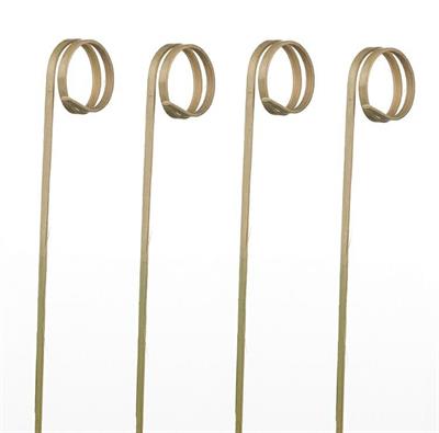SPIEDI IN BAMBOO RICCIOLO 12CM 100PZ