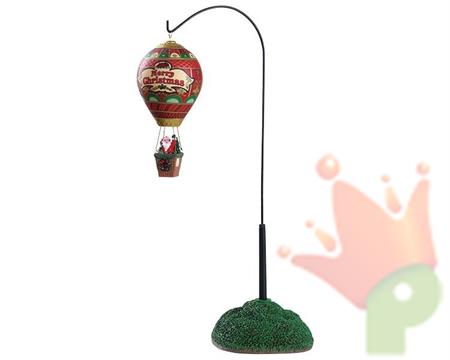 UN GIRO IN MONGOLFIERA DELLA VIGILIA DI NATALE 9X21,5X12CM