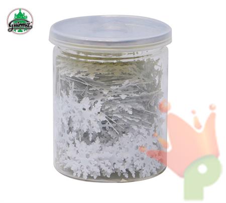 CORIANDOLI FIOCCHI DI NEVE BIANCHI 24GR