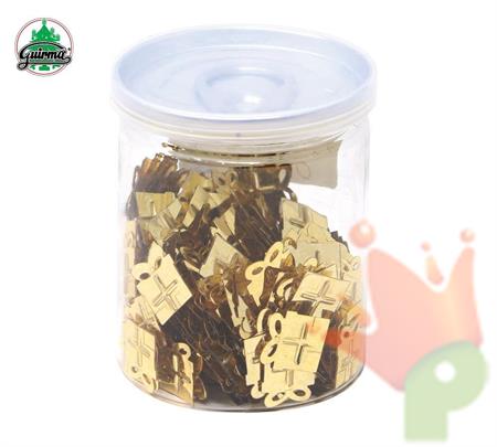 CORIANDOLI PACCHI REGALO ORO 24GR