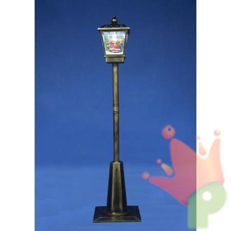 LAMPIONE LED CON BABBO NATALE 30X30X180 CM