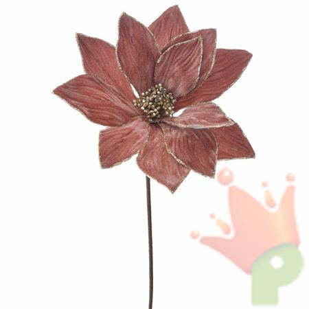 STELLA DI NATALE D. 24CM H. 60CM ROSA GOLD