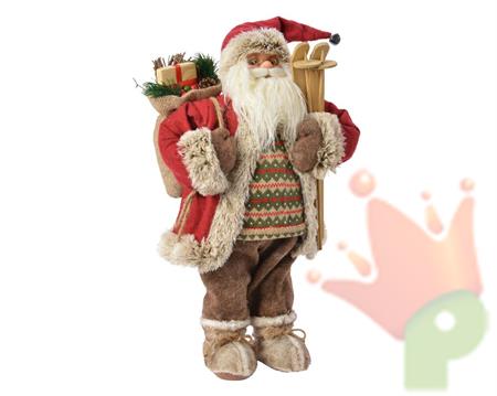 BABBO NATALE CON SCI 45CM