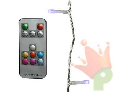 LUCI DI NATALE 100 LED MULTICOLOR DANCING