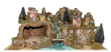 PAESAGGIO VUOTO CASCATA E LUCI 78X49X45 CM N:1